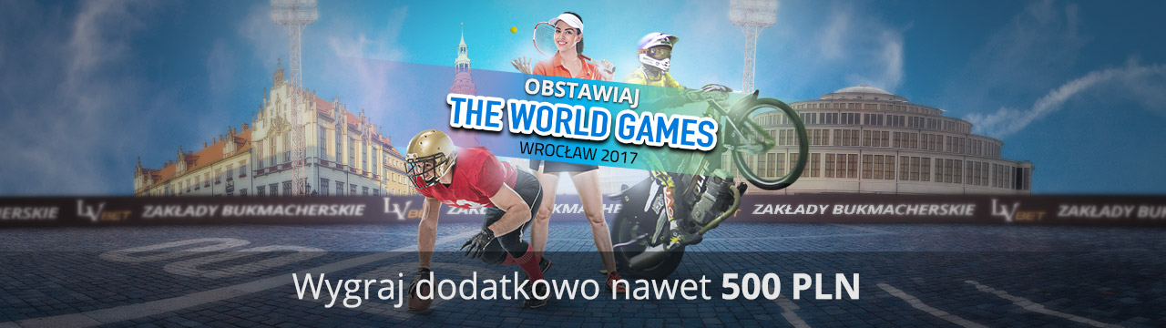 Bonus na The World Games Wrocław 2017!